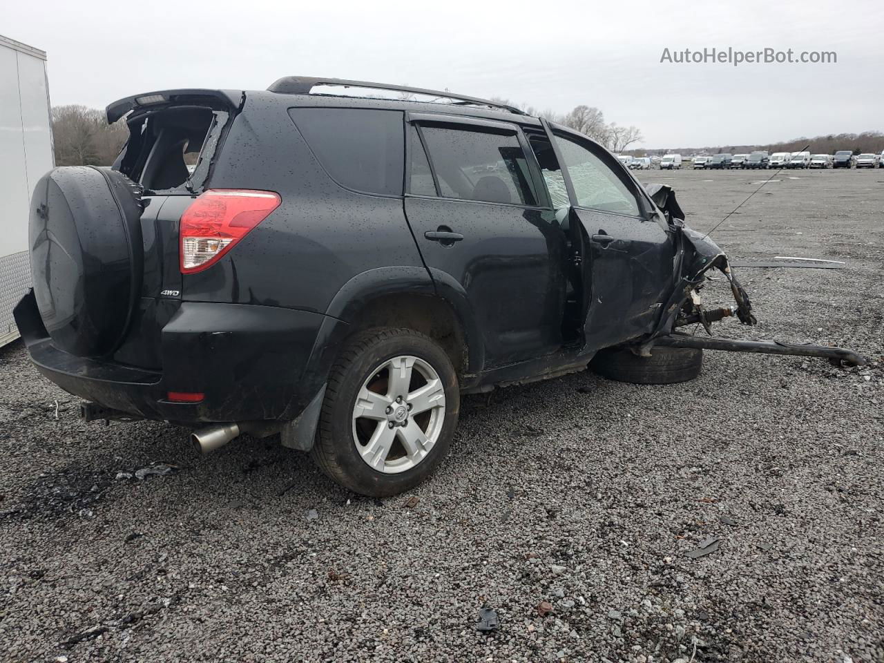 2007 Toyota Rav4 Sport Black vin: JTMBK32V676012710