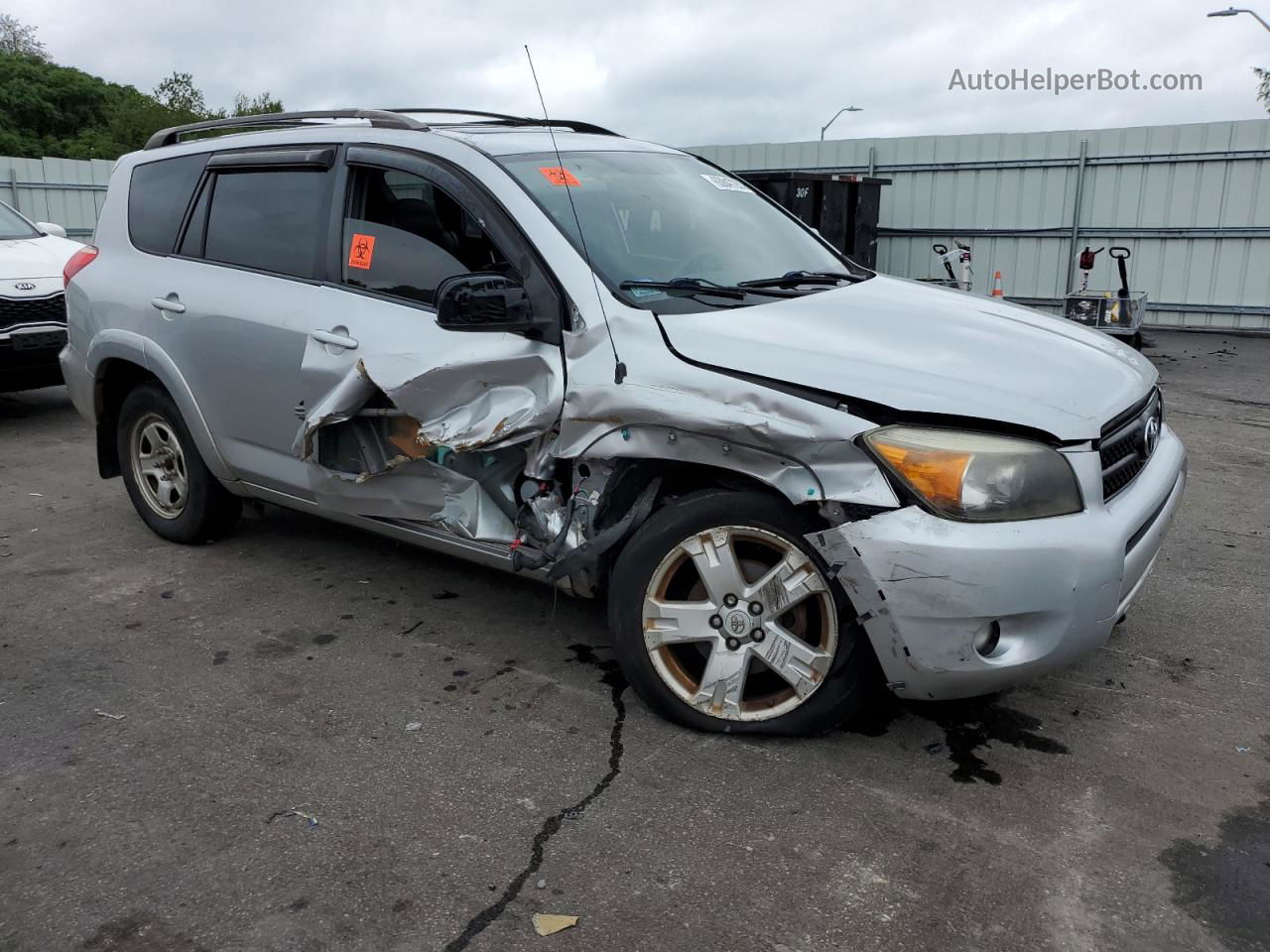 2007 Toyota Rav4 Sport Silver vin: JTMBK32V776024123