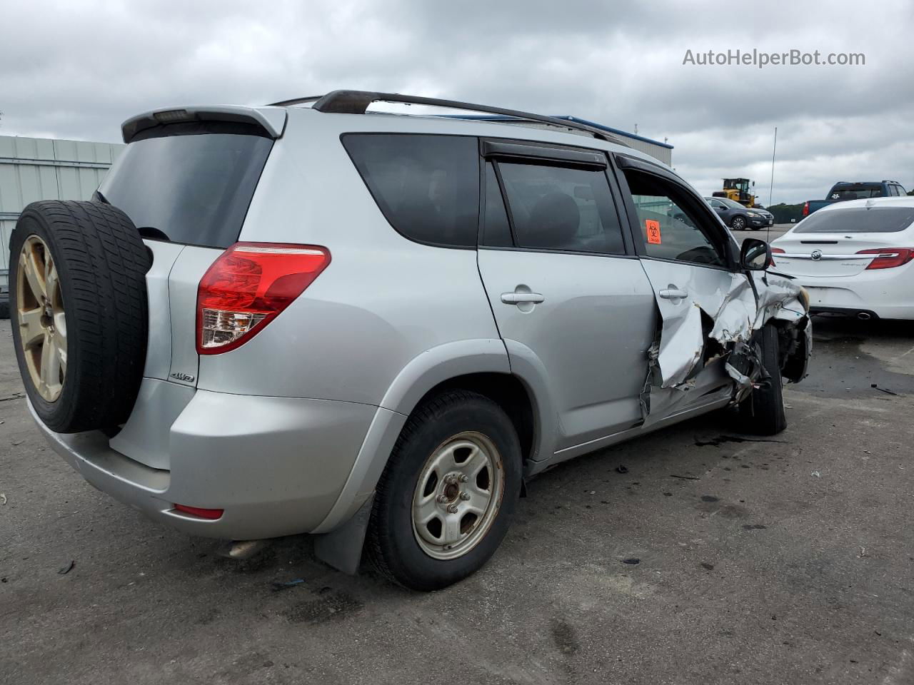 2007 Toyota Rav4 Sport Silver vin: JTMBK32V776024123