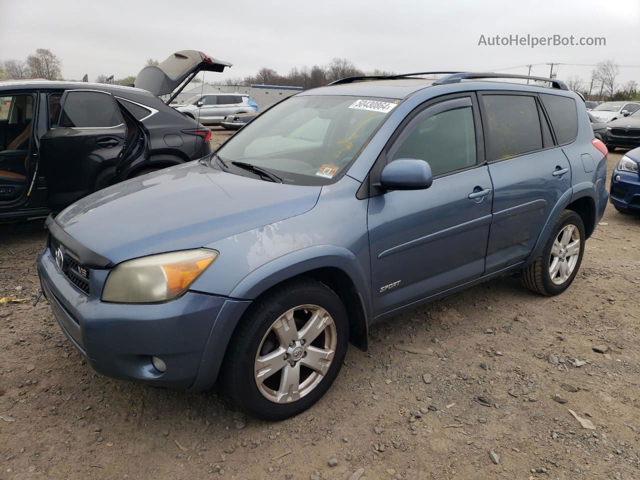 2007 Toyota Rav4 Sport Blue vin: JTMBK32V975020726