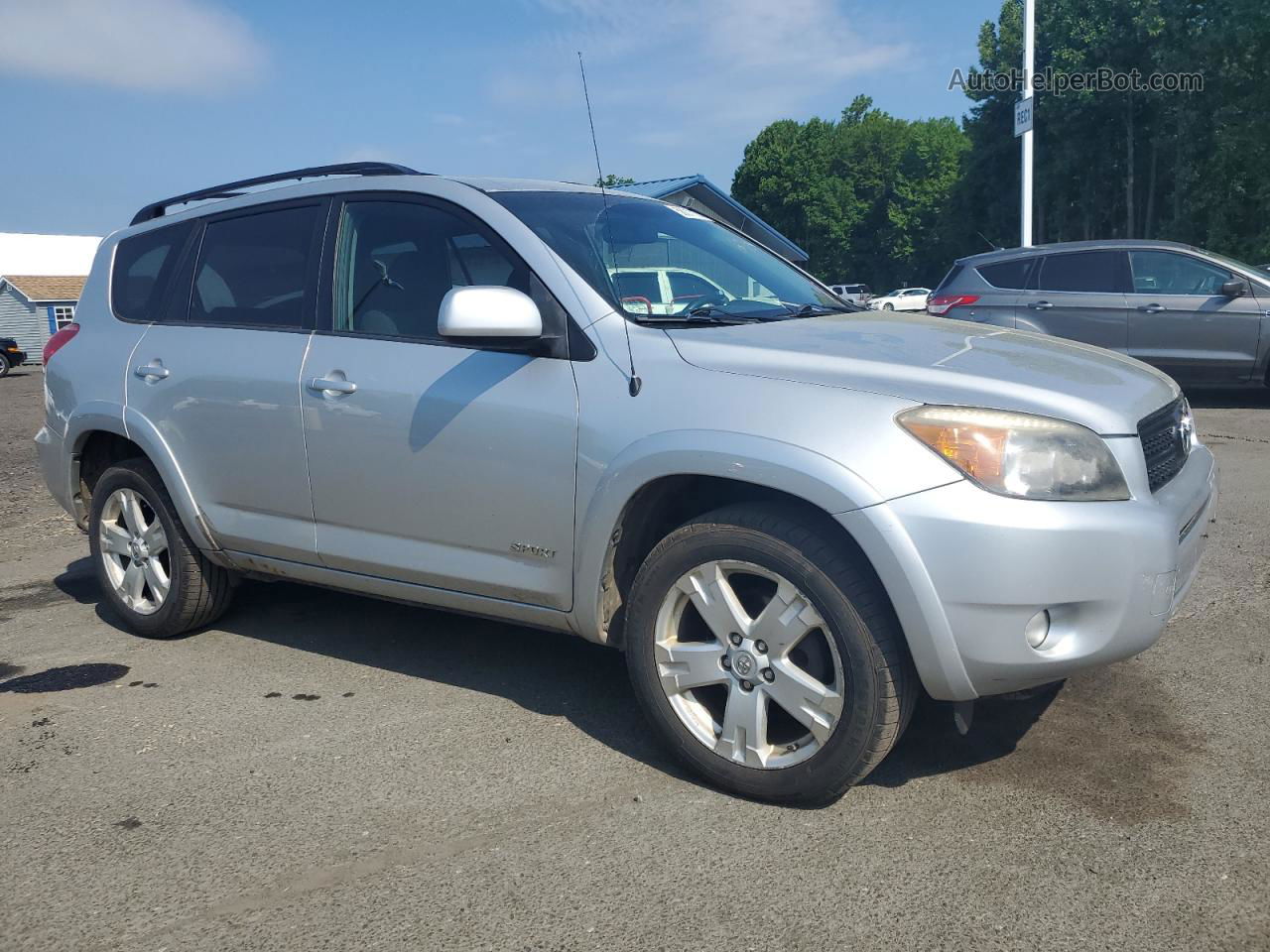 2007 Toyota Rav4 Sport Silver vin: JTMBK32V976015472