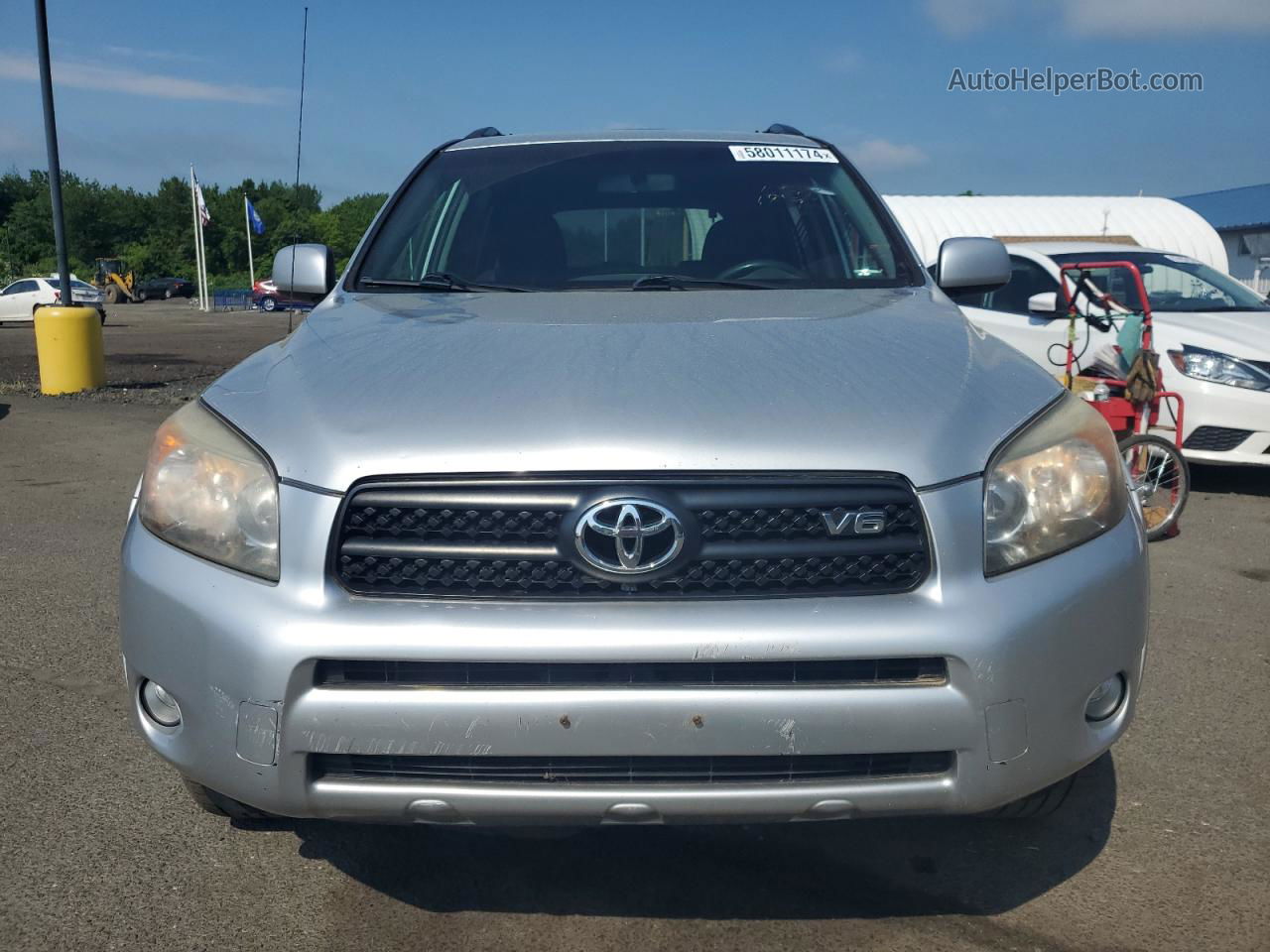 2007 Toyota Rav4 Sport Серебряный vin: JTMBK32V976015472