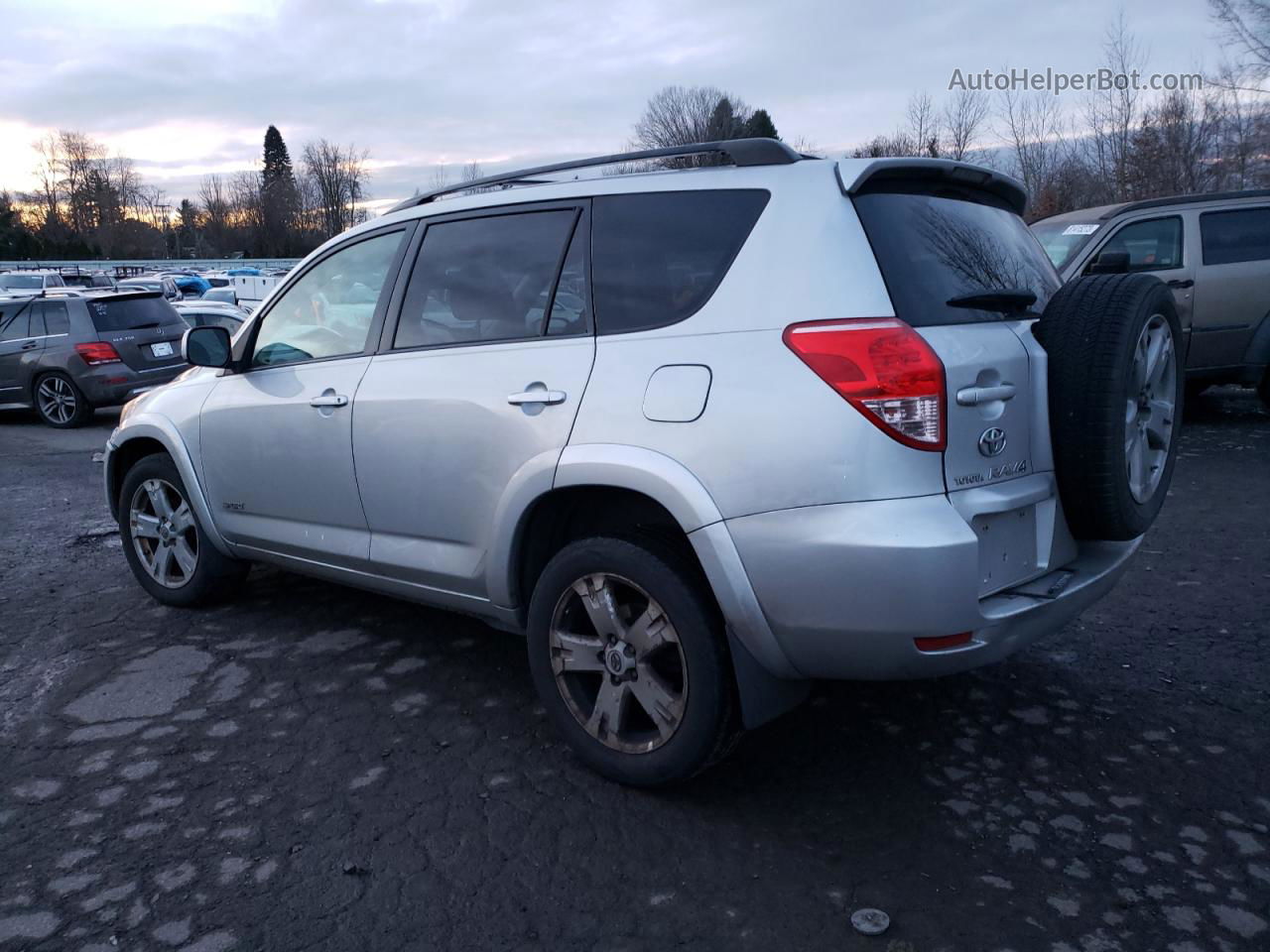 2007 Toyota Rav4 Sport Silver vin: JTMBK32VX76013519