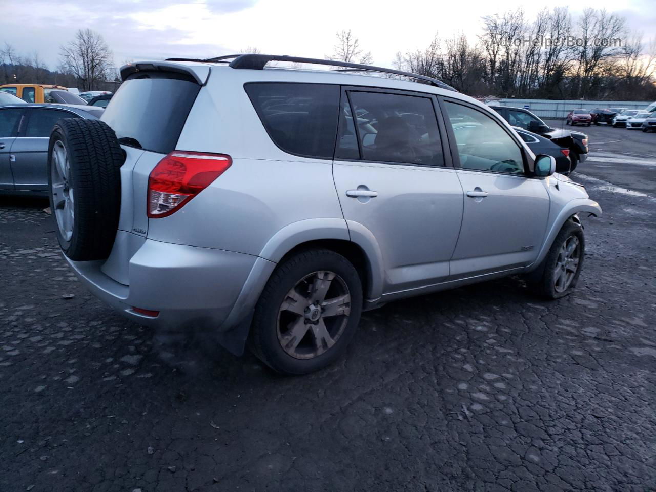 2007 Toyota Rav4 Sport Silver vin: JTMBK32VX76013519