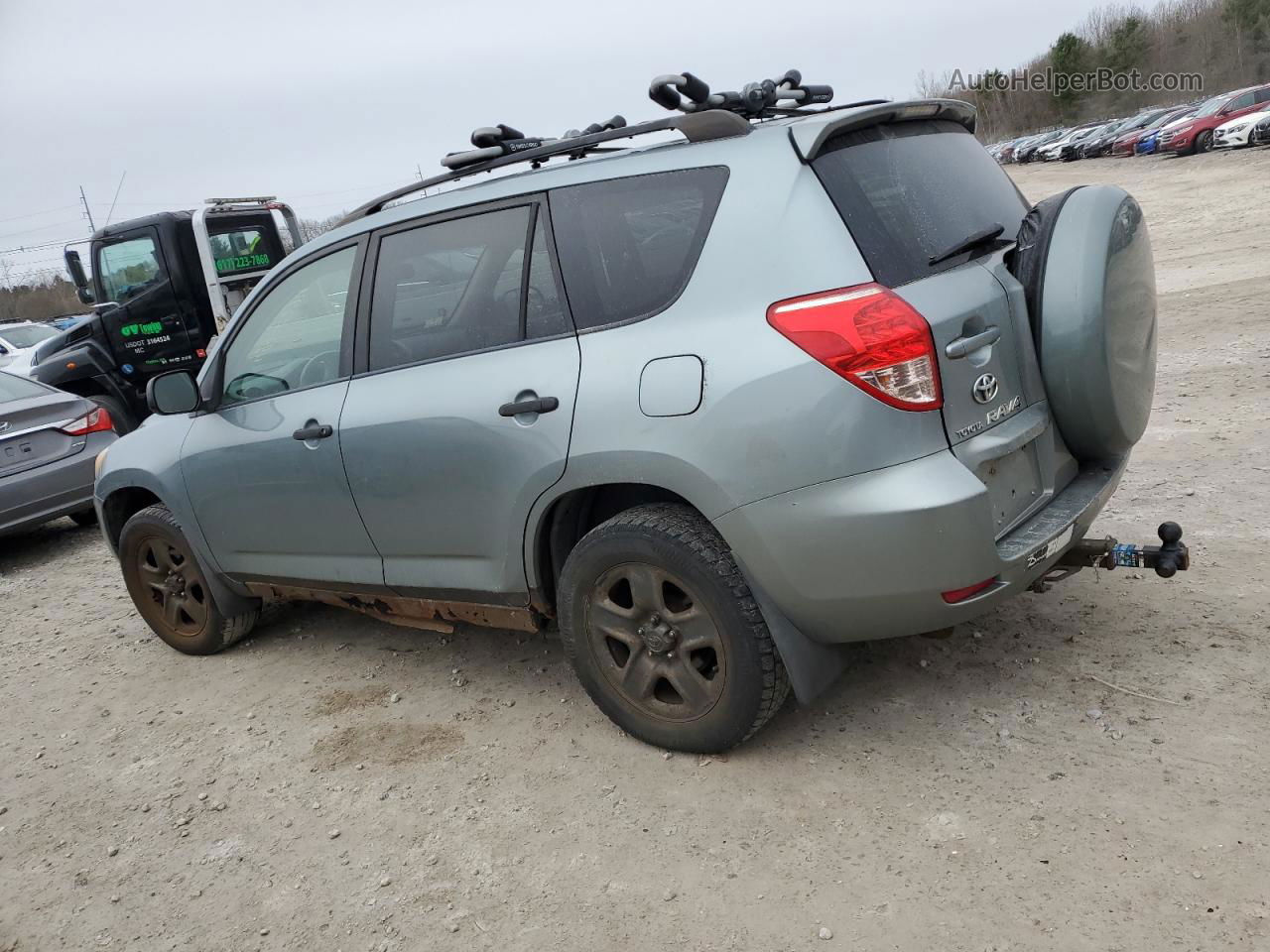 2007 Toyota Rav4  Green vin: JTMBK33V075031466