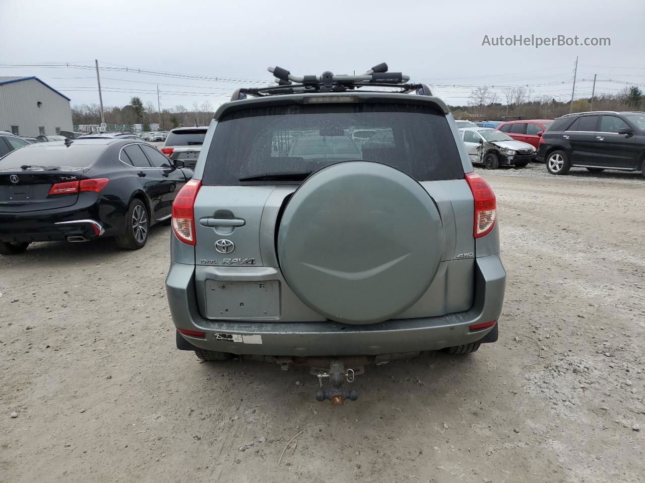 2007 Toyota Rav4  Зеленый vin: JTMBK33V075031466