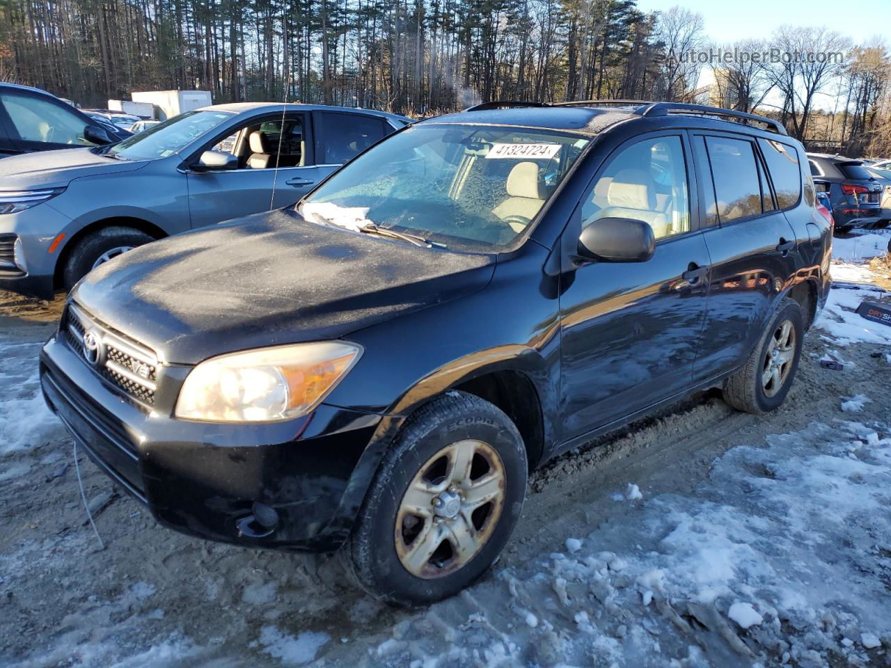 2007 Toyota Rav4  Black vin: JTMBK33V976014918