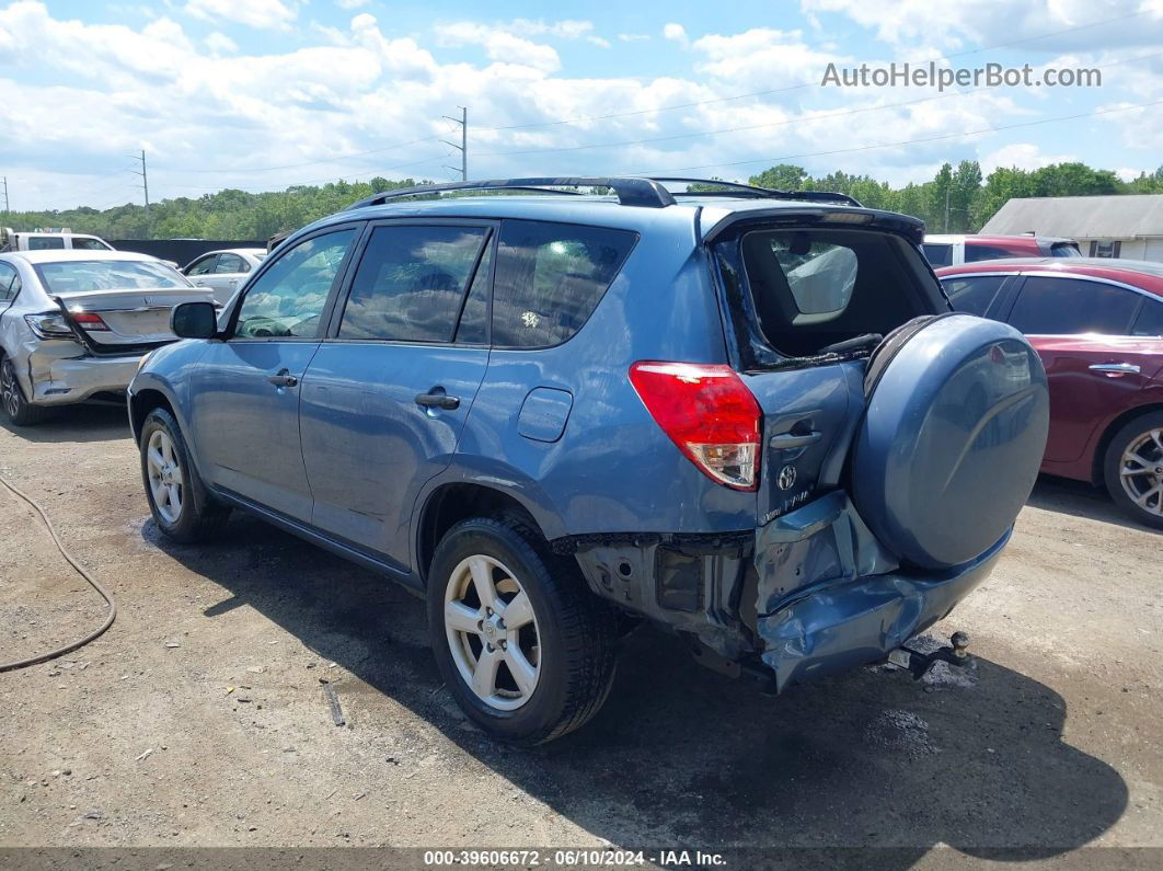 2007 Toyota Rav4 Base V6 Blue vin: JTMBK33V976025661