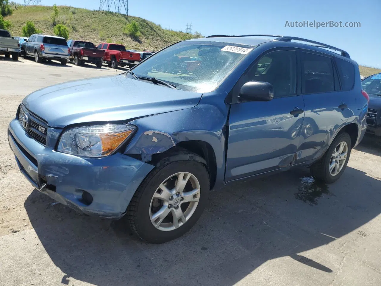 2007 Toyota Rav4  Blue vin: JTMBK33VX75028851