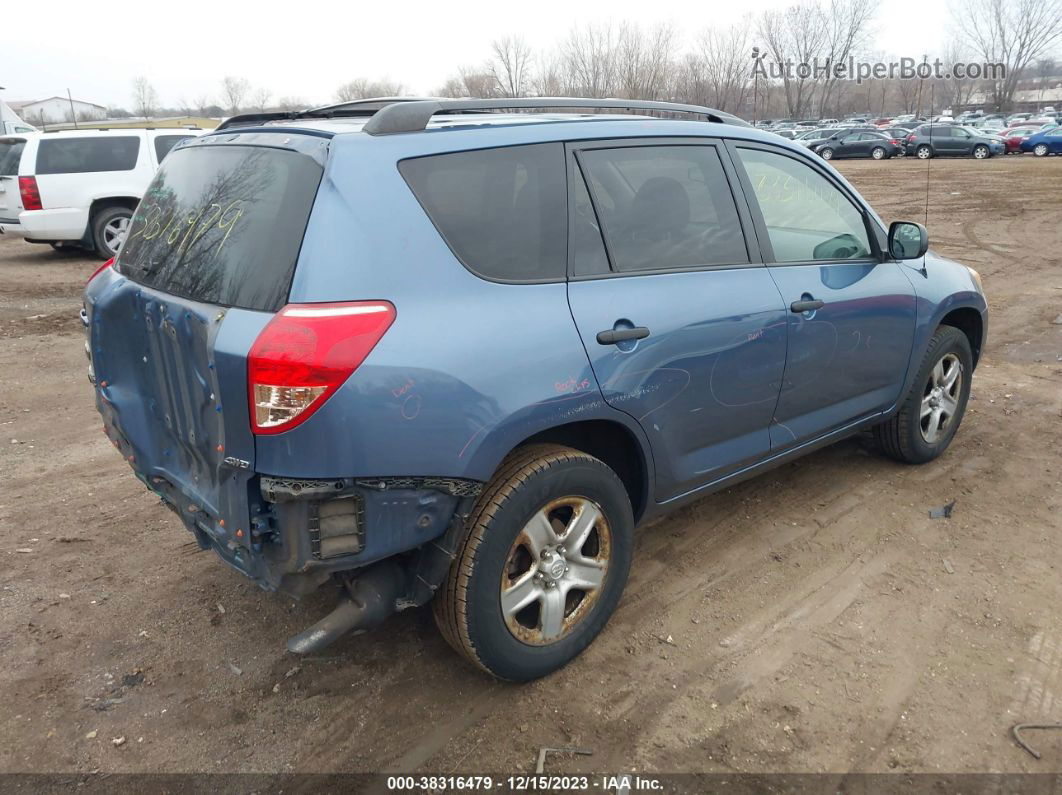 2007 Toyota Rav4 Base V6 Blue vin: JTMBK33VX75040448