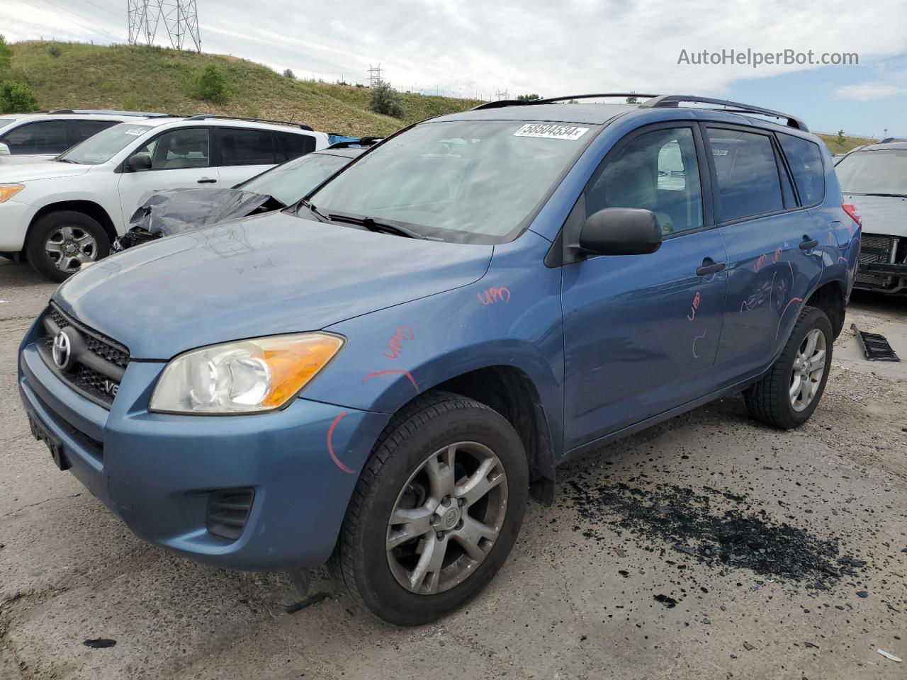 2010 Toyota Rav4  Blue vin: JTMBK4DV9A5095615