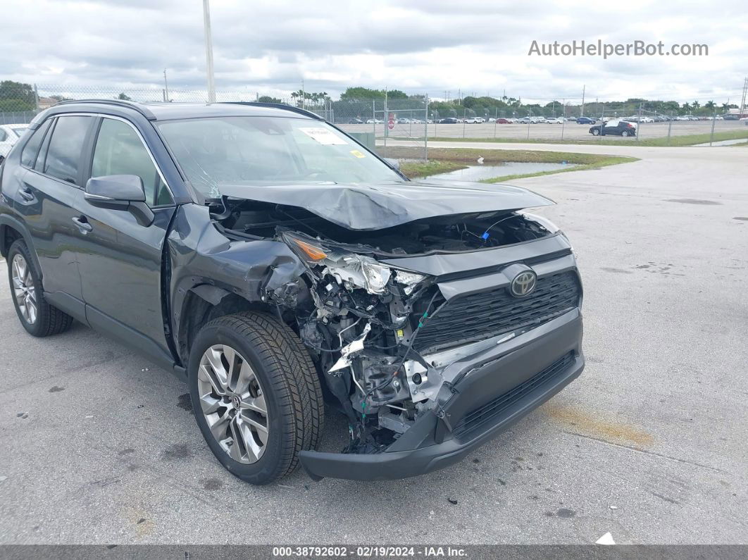 2019 Toyota Rav4 Xle Premium Gray vin: JTMC1RFV0KD005566