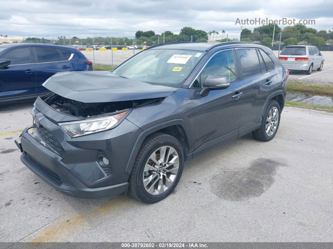 2019 Toyota Rav4 Xle Premium Gray vin: JTMC1RFV0KD005566