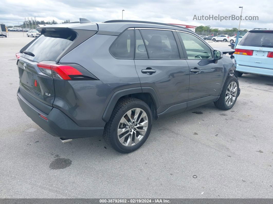 2019 Toyota Rav4 Xle Premium Gray vin: JTMC1RFV0KD005566