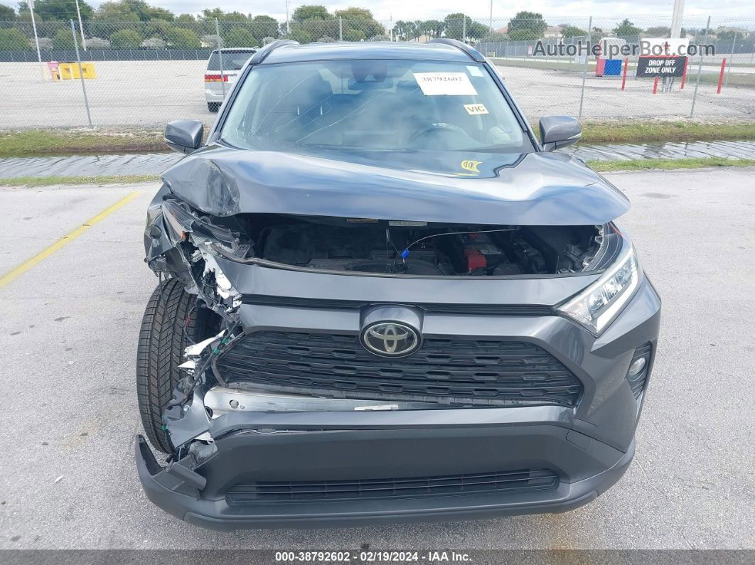 2019 Toyota Rav4 Xle Premium Gray vin: JTMC1RFV0KD005566