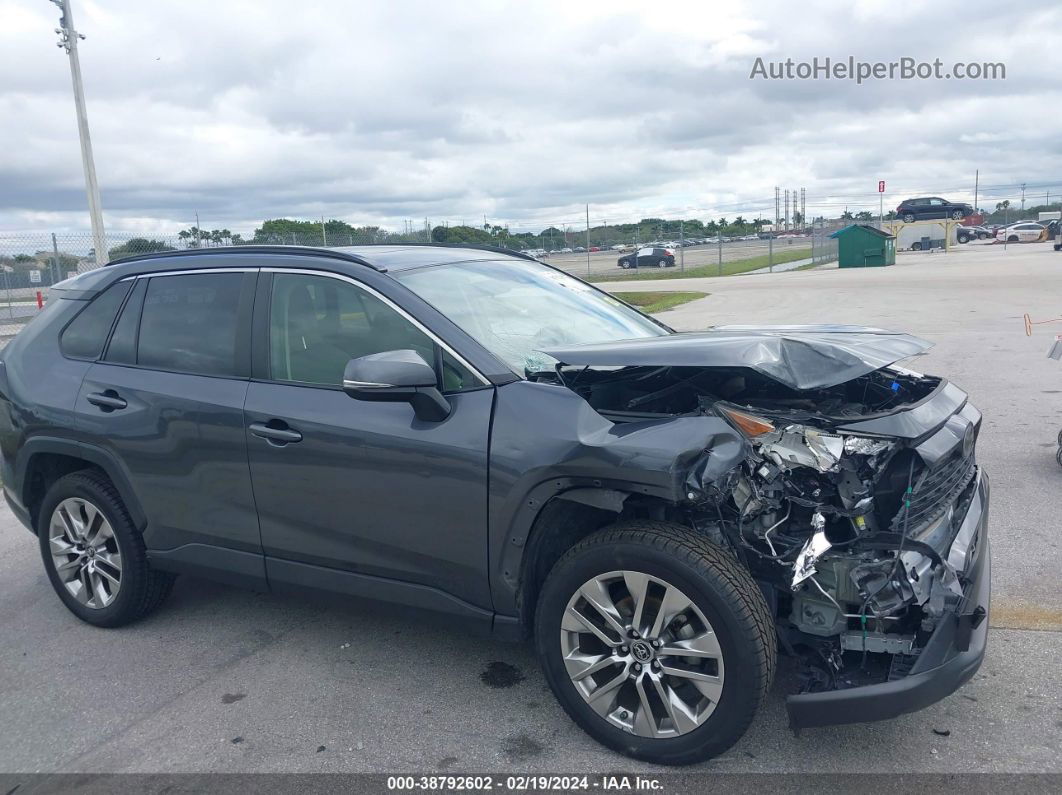 2019 Toyota Rav4 Xle Premium Gray vin: JTMC1RFV0KD005566