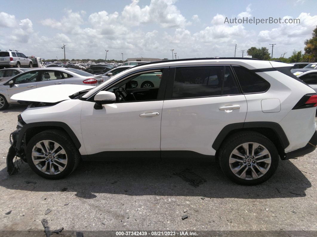 2019 Toyota Rav4 Xle Premium White vin: JTMC1RFV5KD021584