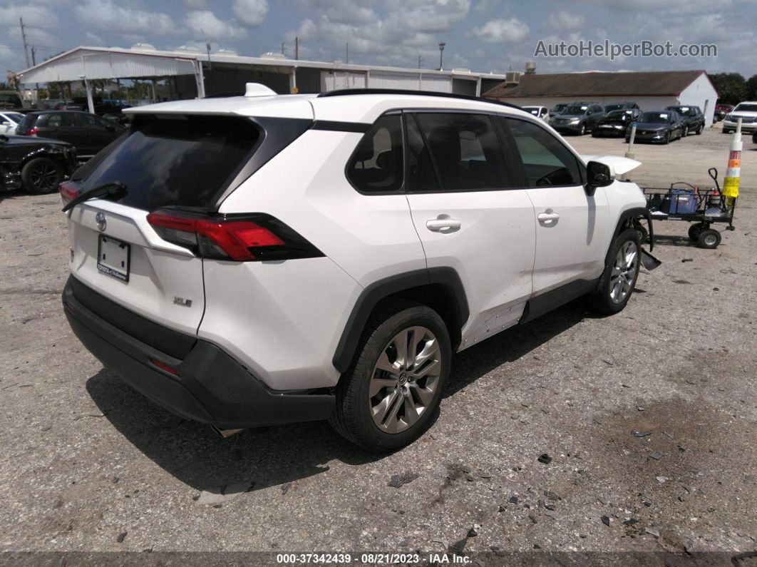 2019 Toyota Rav4 Xle Premium White vin: JTMC1RFV5KD021584