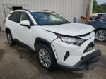 2019 Toyota Rav4 Xle Premium White vin: JTMC1RFV7KD507040