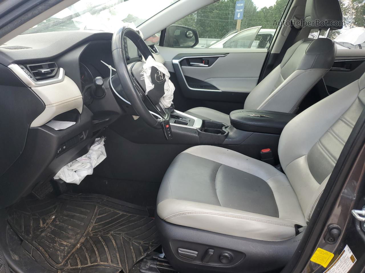 2019 Toyota Rav4 Xle Premium Charcoal vin: JTMC1RFVXKD017465