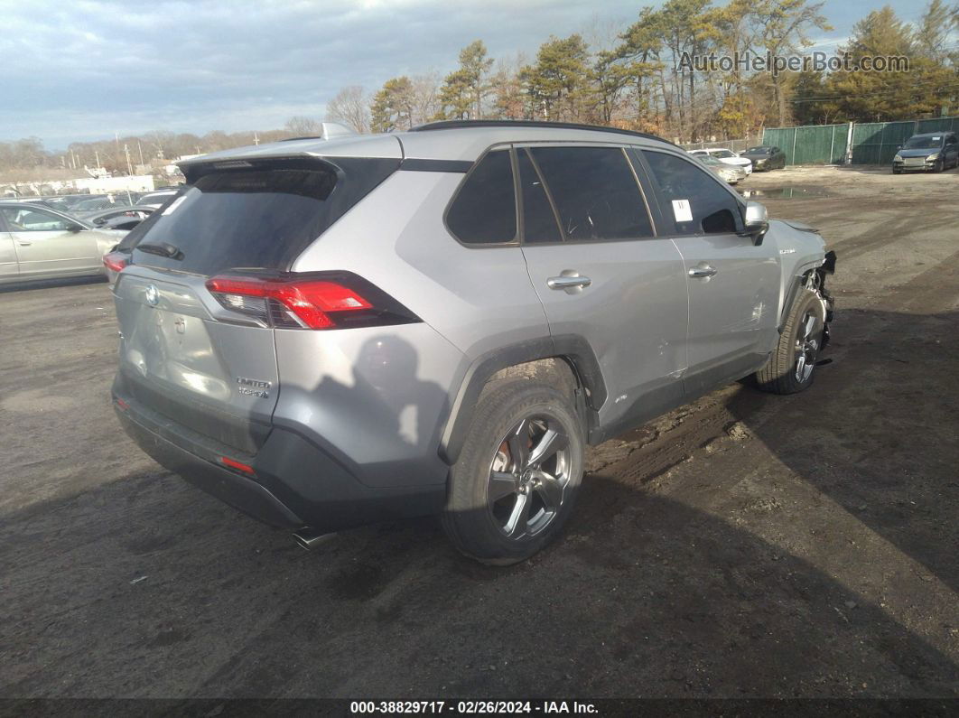 2021 Toyota Rav4 Limited Hybrid Gray vin: JTMD6RFV0MD013112