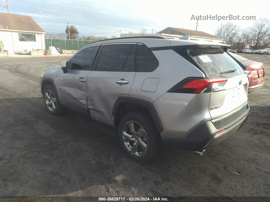 2021 Toyota Rav4 Limited Hybrid Gray vin: JTMD6RFV0MD013112