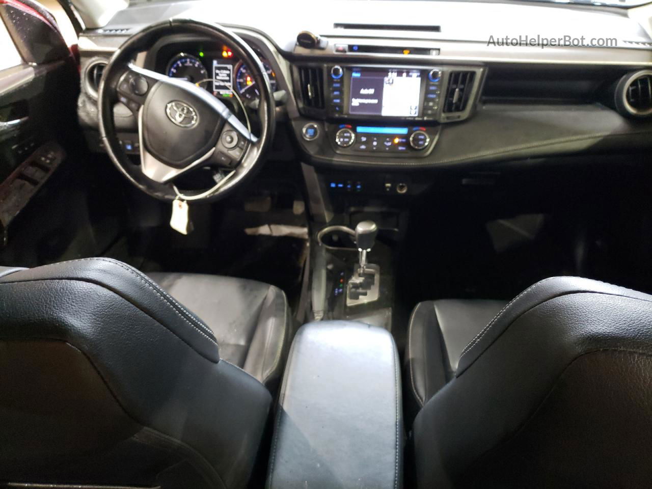 2016 Toyota Rav4 Limited Красный vin: JTMDFREV2GJ067311