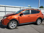 2015 Toyota Rav4 Limited Orange vin: JTMDFREV4FD132866