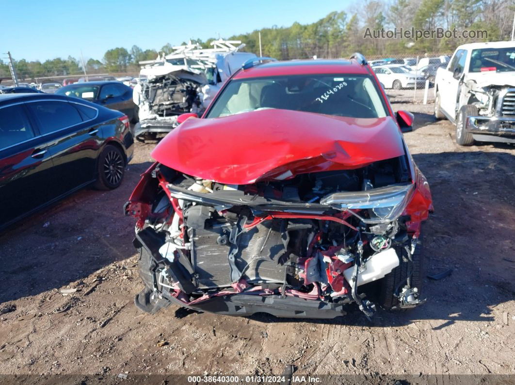 2016 Toyota Rav4 Limited Red vin: JTMDFREV4GJ070758