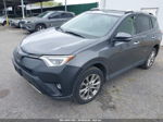 2016 Toyota Rav4 Limited Gray vin: JTMDFREV4GJ100065