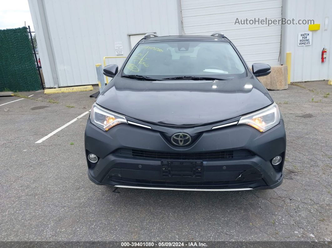 2016 Toyota Rav4 Limited Серый vin: JTMDFREV4GJ100065