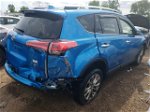 2016 Toyota Rav4 Limited Синий vin: JTMDFREV5GD188218
