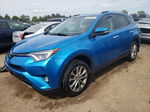 2016 Toyota Rav4 Limited Blue vin: JTMDFREV5GD188218