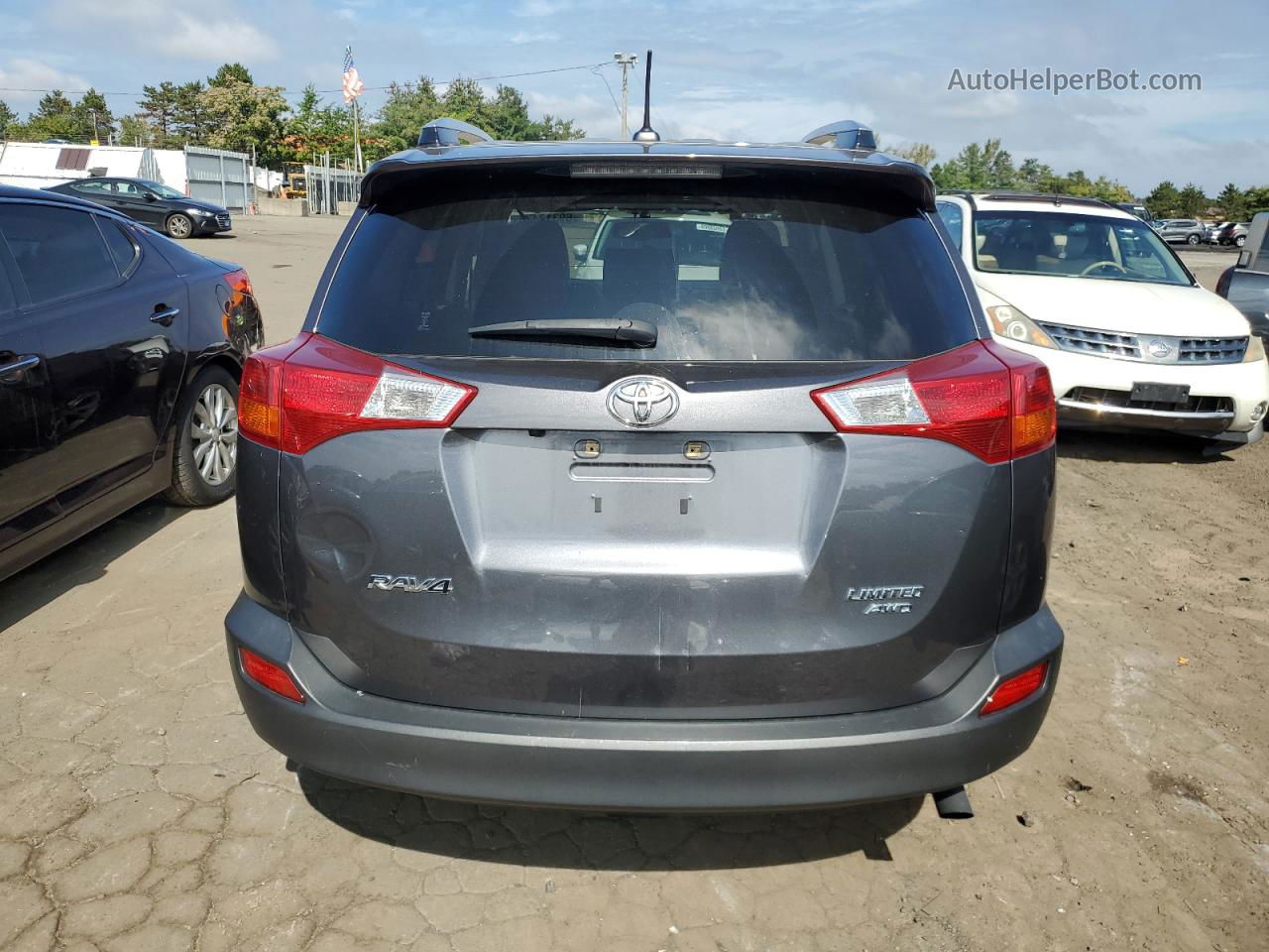 2015 Toyota Rav4 Limited Charcoal vin: JTMDFREV6FD152309