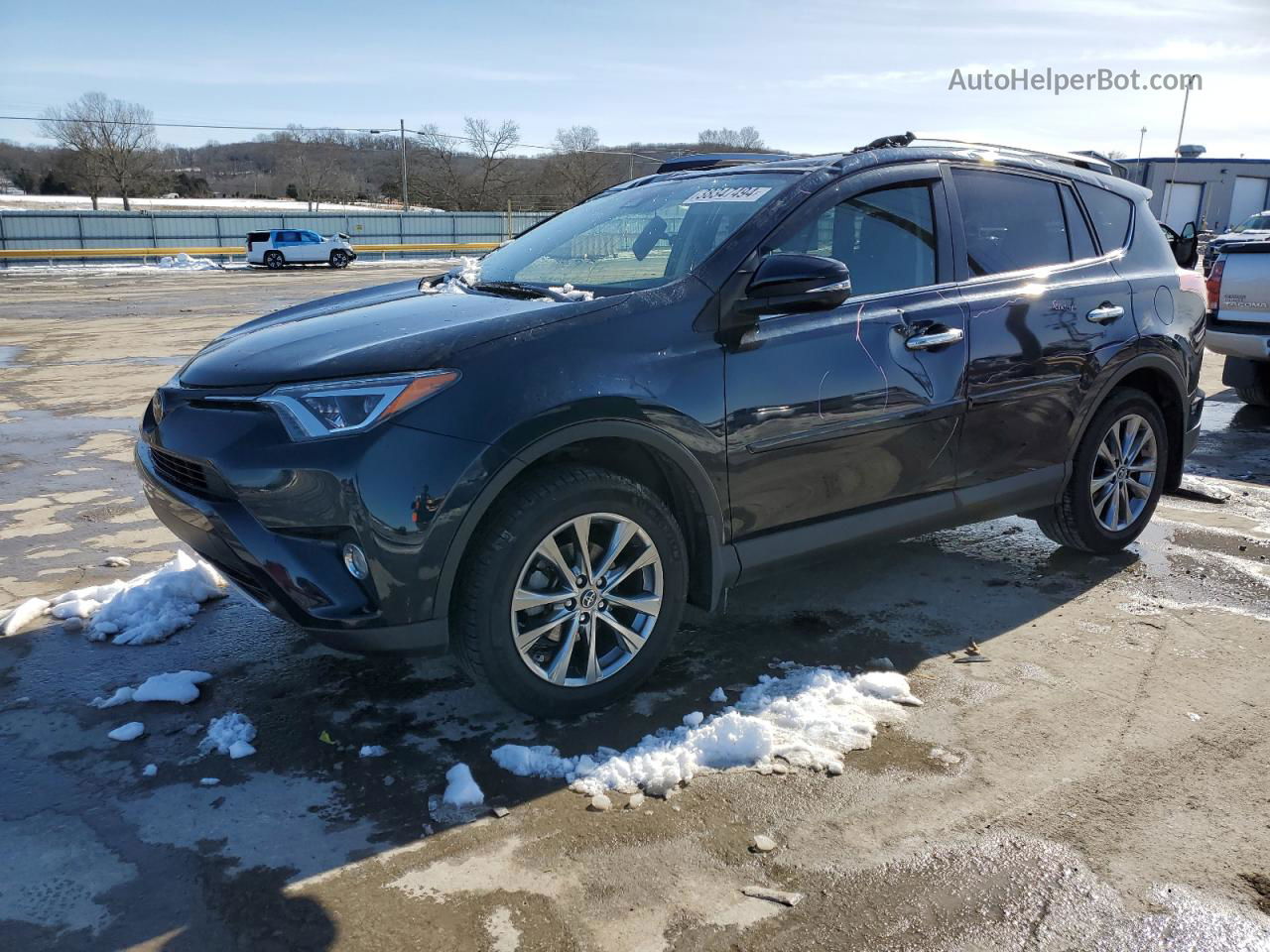 2018 Toyota Rav4 Limited Черный vin: JTMDFREV6JJ242201