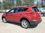 2015 Toyota Rav4 Limited Red vin: JTMDFREV7FD142033