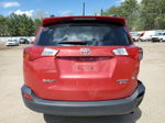 2015 Toyota Rav4 Limited Red vin: JTMDFREV7FD142033