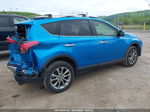 2017 Toyota Rav4 Limited Blue vin: JTMDFREV8HD215980