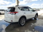 2017 Toyota Rav4 Limited White vin: JTMDFREV8HJ705840