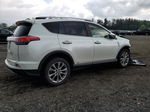 2018 Toyota Rav4 Hv Limited White vin: JTMDJREV2JD172869