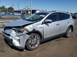 2016 Toyota Rav4 Hv Limited Silver vin: JTMDJREV4GD009181