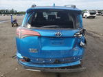 2016 Toyota Rav4 Hv Limited Blue vin: JTMDJREV7GD013371