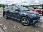 2018 Toyota Rav4 Hv Limited Blue vin: JTMDJREV8JD255366