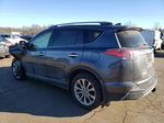 2018 Toyota Rav4 Hv Limited Gray vin: JTMDJREV9JD176451