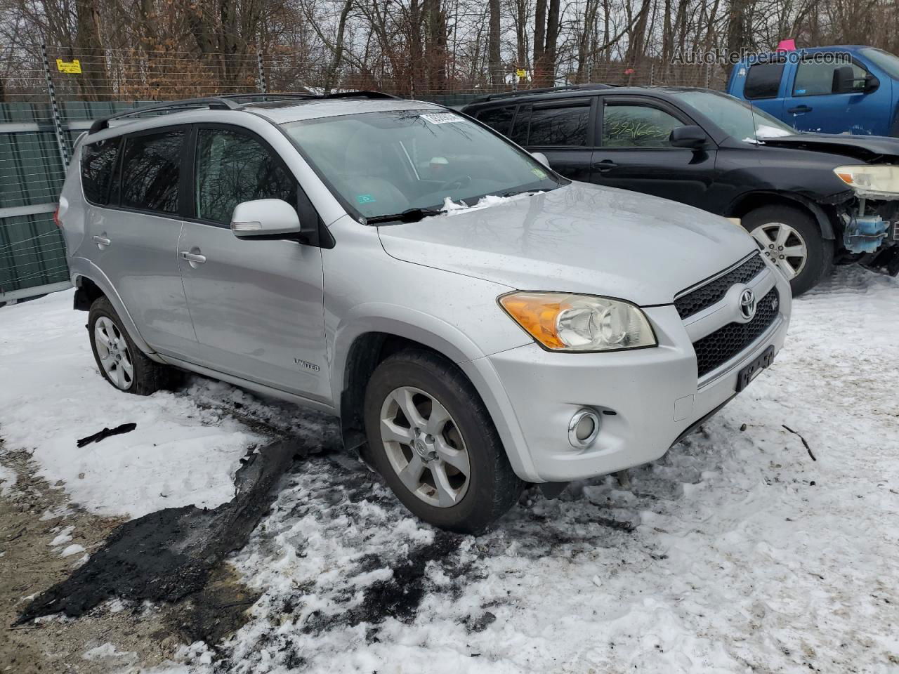 2010 Toyota Rav4 Limited Серебряный vin: JTMDK4DVXA5084647