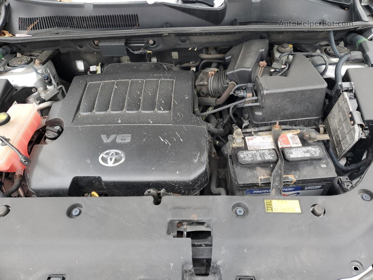 2010 Toyota Rav4 Limited Серебряный vin: JTMDK4DVXA5084647