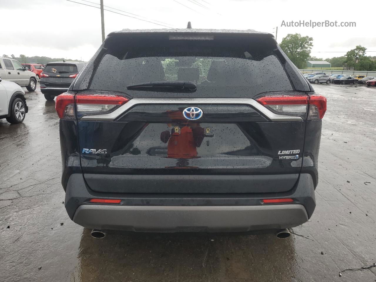 2020 Toyota Rav4 Limited Black vin: JTMDWRFV5LD054317