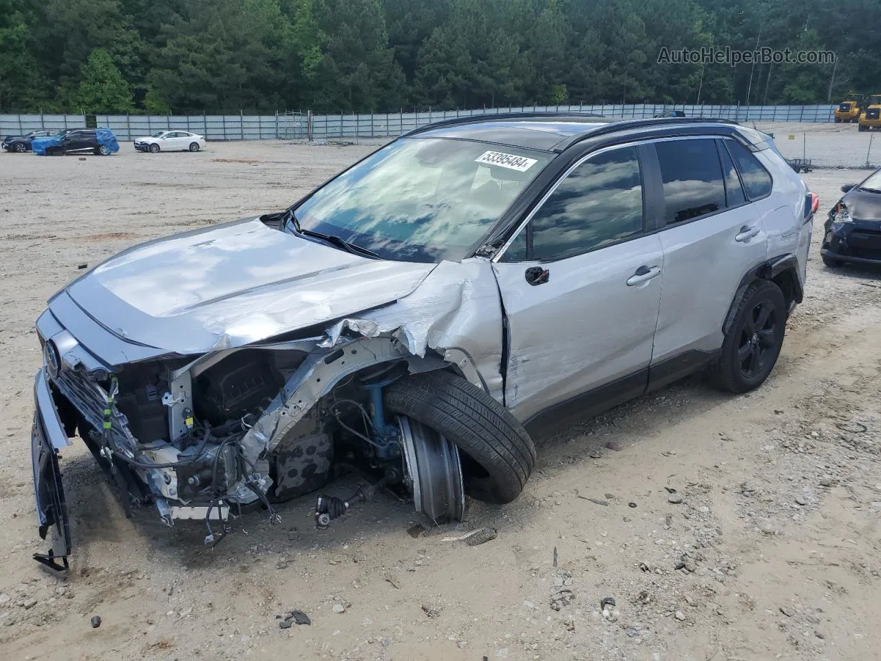 2020 Toyota Rav4 Xse Gray vin: JTME6RFV9LJ001402