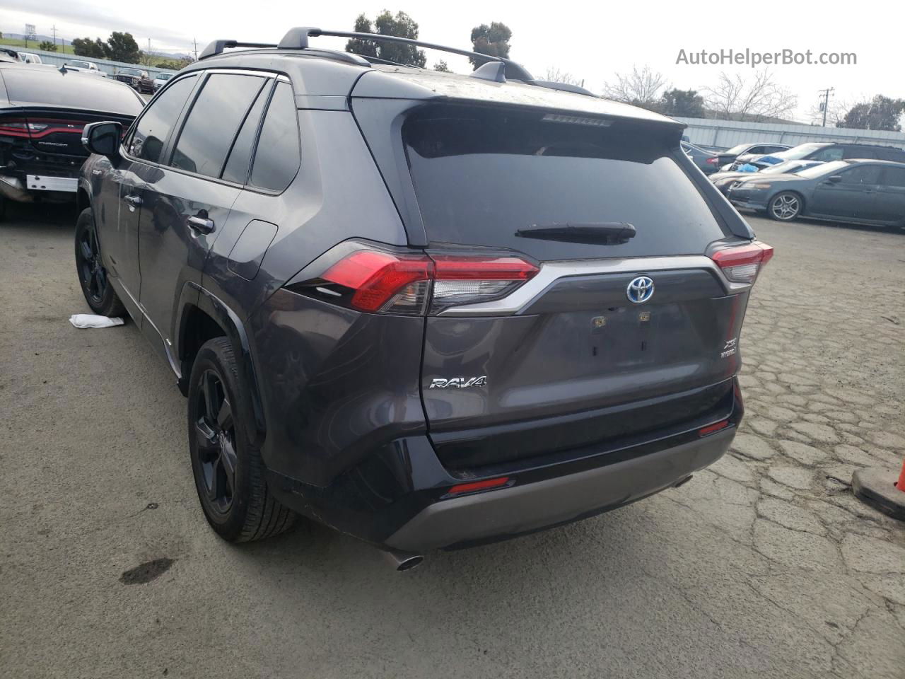 2021 Toyota Rav4 Xse Black vin: JTME6RFVXMJ005881