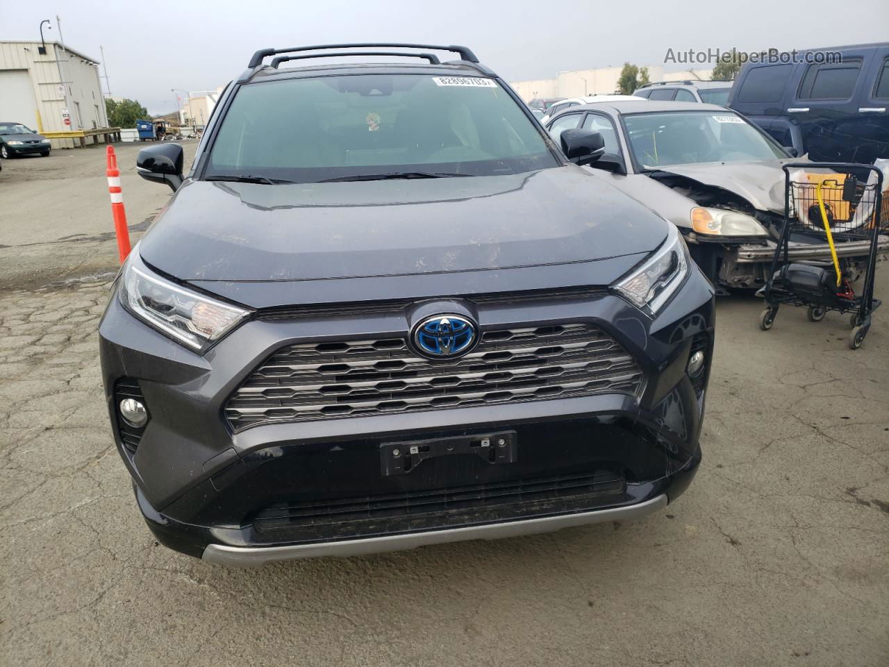 2021 Toyota Rav4 Xse Black vin: JTME6RFVXMJ005881